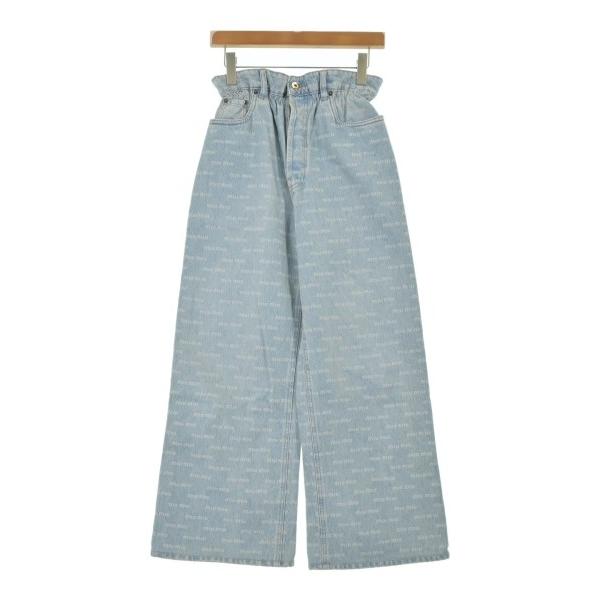 Miu Miu ミュウミュウ デニムパンツ レディース 【古着】【中古】 miu miu（ミュウミュウ） デニムパンツ レディース 中古 古着 : RAGTAG
