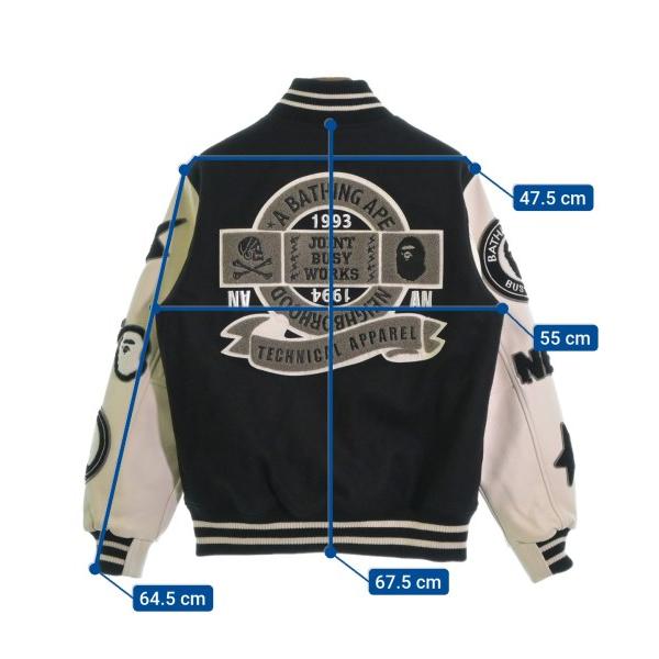 A BATHING APE スタジャン メンズ アベイシングエイプ 中古 古着 A BATHING APE スタジャン メンズ アベイシングエイプ 中古 古着