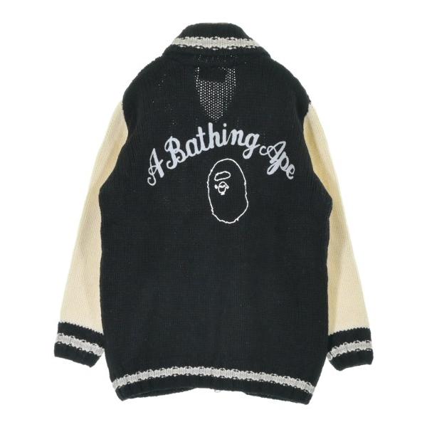 A BATHING APE カーディガン メンズ アベイシングエイプ 中古　古着の画像