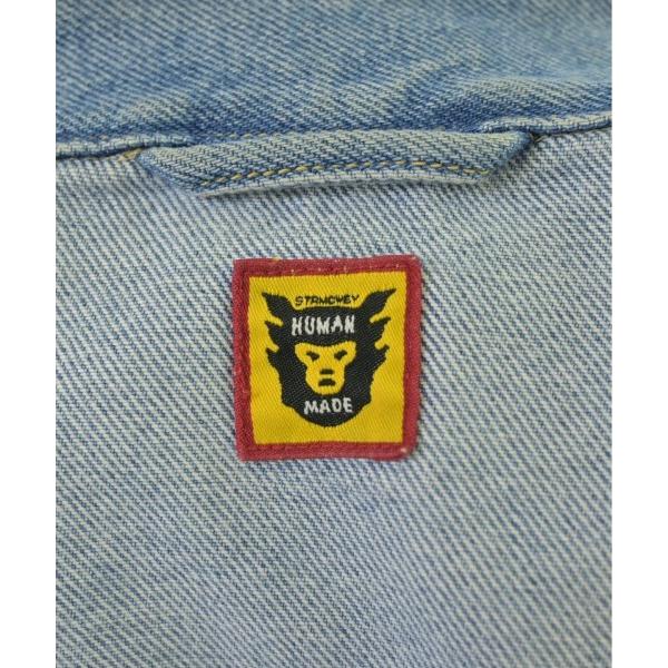 HUMAN MADE デニムジャケット メンズ ヒューマンメイド 中古 HUMAN MADE デニムジャケット メンズ ヒューマンメイド 中古