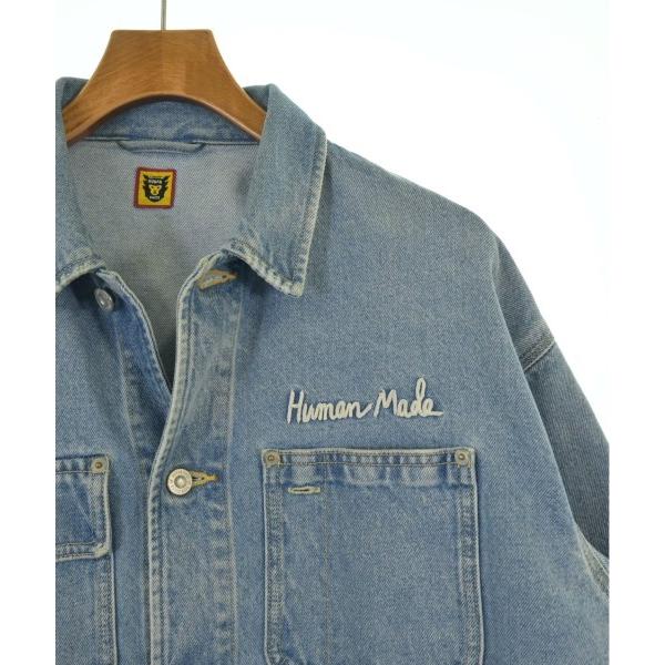 HUMAN MADE デニムジャケット メンズ ヒューマンメイド 中古 HUMAN MADE デニムジャケット メンズ ヒューマンメイド 中古