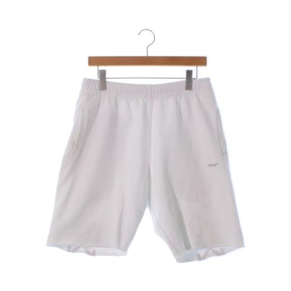 非売品 Off White オフホワイト ショートパンツ メンズ ショート ハーフパンツ カラー 白