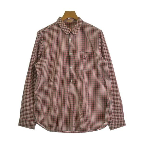 the Shepherd ザシェパード カジュアルシャツ L グレー 【古着】【中古】【送料無料】 the Shepherd カジュアルシャツ メンズ ザシェパード 中古 古着