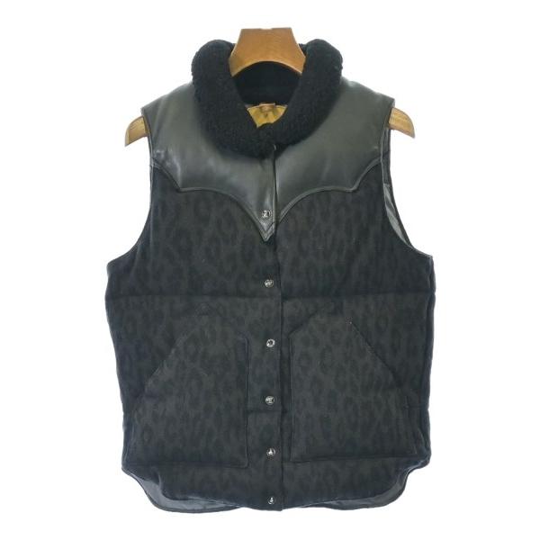 HYSTERIC GLAMOUR ダウンジャケット/ダウンベスト L 黒 【古着】【中古】【送料無料】 HYSTERIC GLAMOUR（ヒステリックグラマー） ダウンジャケット/ダウン