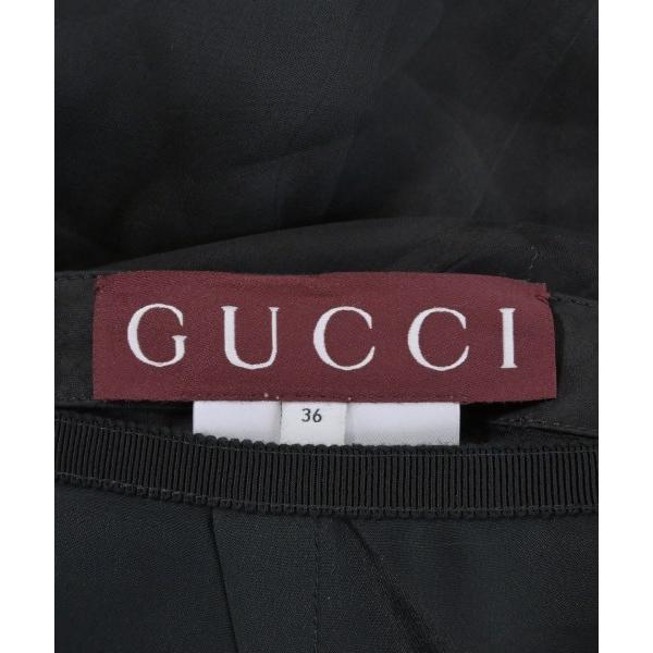 GUCCI グッチ ロング・マキシ丈スカート 黒 4103625E0232 GUCCI ロング・マキシ丈スカート レディース グッチ 中古 古着
