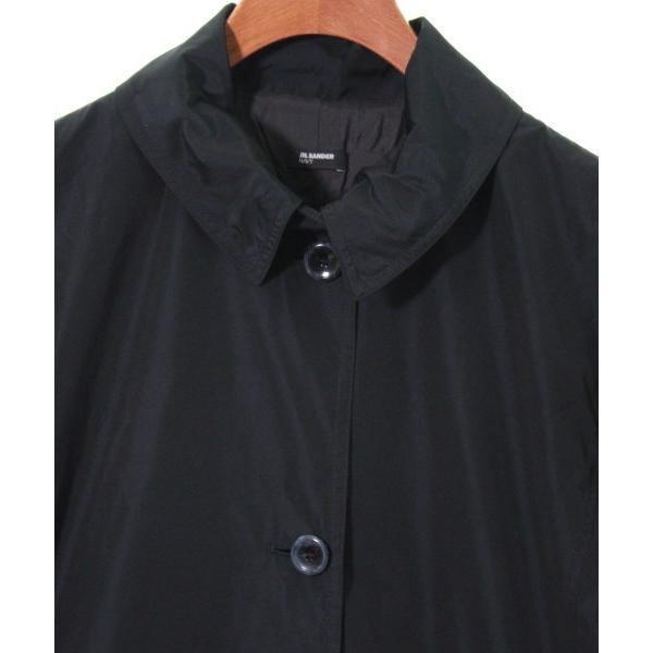 Jil Sander ジルサンダー ステンカラーコート NAVY