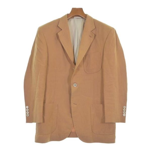 【未使用品】ブルネロクチネリ テーラードジャケット ベージュ系 48 L相当 BRUNELLO CUCINELLI（ブルネロクチネリ） カジュアルジャケット メンズ