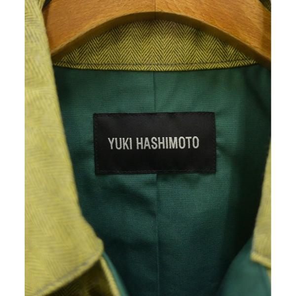 YUKI HASHIMOTO ステンカラーコート メンズ ユキハシモト 中古 古着