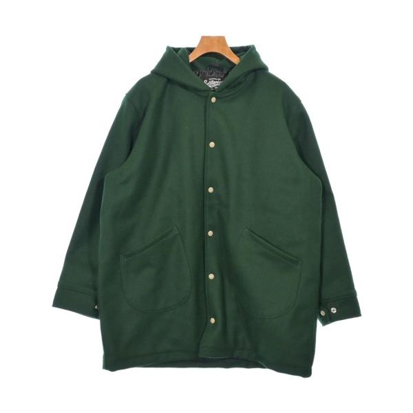 SETTLEMIERS セトルマイアーズ コート（その他） L 緑 【古着】【中古】【送料無料】 SETTLEMIER'S（セトルマイヤーズ） SETTLEMIERS コート（その他