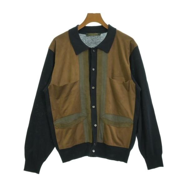 The DUFFER N NEPHEWS 切り替えニットカーディガン　未使用 The DUFFER N NEPHEWS（ザ ダファーアンドネフューズ） カーディガン