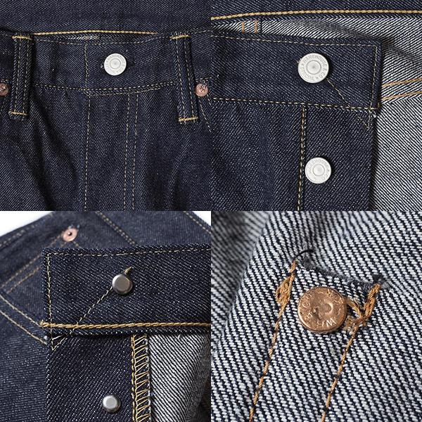 ウエアハウス WAREHOUSE Lot 1001XX ジーンズ デニム インディゴ 13.5oz 米綿 未洗い 定番 ヴィンテージ ストレート フラッグシップ アメカジ メンズ 日本製 | WAREHOUSE | 11