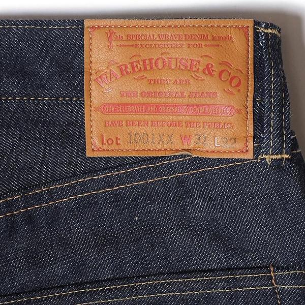 ウエアハウス WAREHOUSE Lot 1001XX ジーンズ デニム インディゴ 13.5oz 米綿 未洗い 定番 ヴィンテージ ストレート フラッグシップ アメカジ メンズ 日本製 | WAREHOUSE | 16