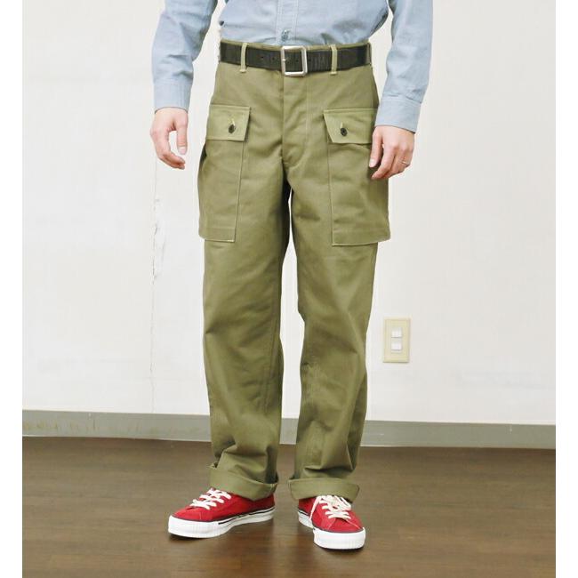 ウエアハウス WAREHOUSE ヘリンボーン モンキーパンツ Lot 1097 USMC Monkey Pants ミリタリー 海兵隊 ヴィンテージ パンツ ヘリンボン 硫化染め 定番 アメカジ | WAREHOUSE | 05