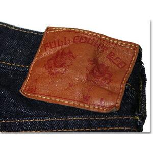 フルカウント FULL COUNT ジーンズ デニム 1101W (13.7oz) ストレート テーパード インディゴ ジーパン Gパン ボトム パンツ アメカジ メンズ 定番 日本製の画像