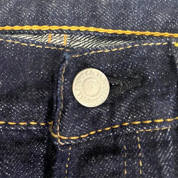 フルカウント FULL COUNT ジーンズ デニム 1108SSW 11.5oz ライトオンス OneWash スリム ストレート Gパン ボトム パンツ ヴィンテージ アメカジ メンズの画像