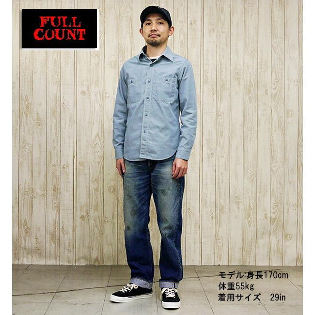 フルカウント Full Count ジーンズ デニム ジーパン Gパン 1101モデル 1344 More Than Real ジンバブエコットン 13 7オンス 加工 1344 こだわりのアメカジ通販ラグタイム 通販 Yahoo ショッピング