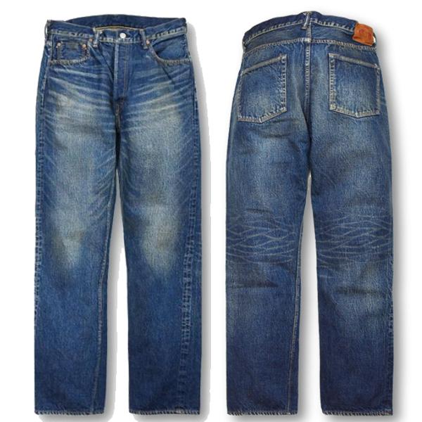 フルカウント FULL COUNT ジーンズ デニム 1344-1103 More Than Real 1103モデル 13.7oz 加工 Denim ストレート テーパード アメカジ メンズ 日本製の画像