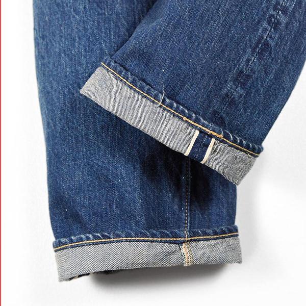 フルカウント FULL COUNT ジーンズ デニム 1344-1103 More Than Real 1103モデル 13.7oz 加工 Denim ストレート テーパード アメカジ メンズ 日本製の画像