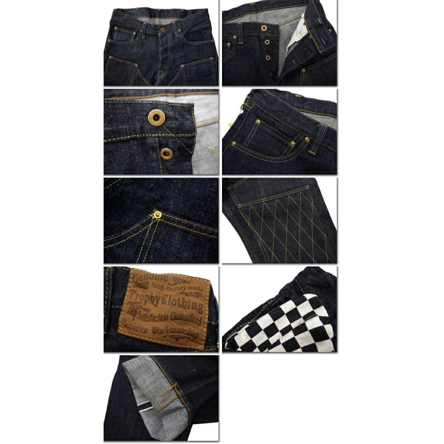 TROPHY CLOTHING トロフィークロージング デニム ジーンズ 1608 TROPHY CLOTHING トロフィークロージング デニム ジーンズ 1608