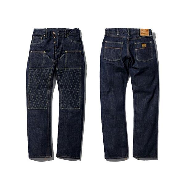 トロフィークロージング TROPHY CLOTHING デニム ジーンズ 1608 ダブルニー ナロー ダートデニム ジーパン W KNEE NARROW 14.5oz インディゴ アメカジ バイカー トロフィークロージング TROPHY CLOTHING デニム ジーンズ 1608 ダブルニー ナロー ダートデニム ジーパン W KNEE NARROW 14.5oz インディゴ アメカジ バイカー