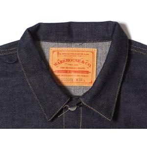 WAREHOUSE ウエアハウス Lot2000XX Dead Stock Blue Gジャン デニム
