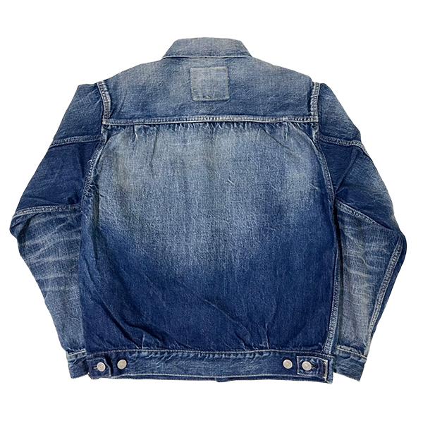 フルカウント FULL COUNT デニムジャケット 2016-2102 More Than Real Gジャン TYPE2 DENIM JACKET 13.7oz セカンド 2nd エイジング加工 アメカジ メンズ | FULLCOUNT | 03