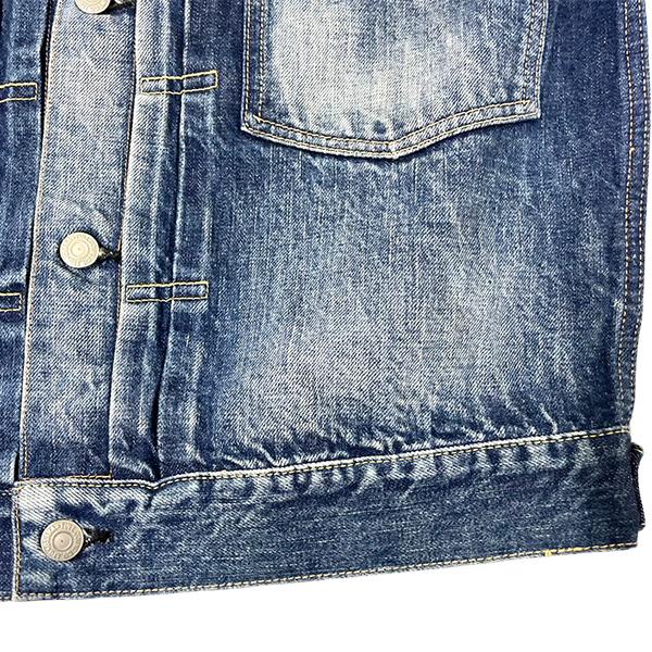 フルカウント FULL COUNT デニムジャケット 2016-2102 More Than Real Gジャン TYPE2 DENIM JACKET 13.7oz セカンド 2nd エイジング加工 アメカジ メンズ | FULLCOUNT | 07
