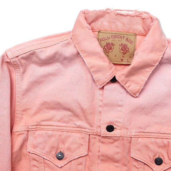 フルカウント FULL COUNT ジャケット 2101DD Type3 Twill Jacket Damaged 14oz サード ヘビーツイル Gジャン アメカジ メンズ 2025年 秋冬 新作 | FULLCOUNT | 12