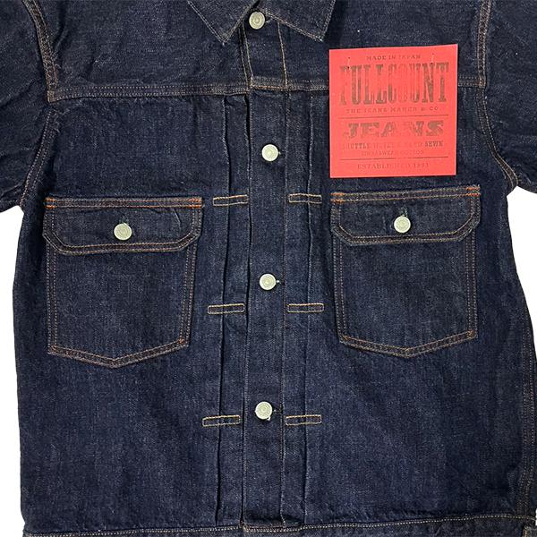 FULLCOUNT（フルカウント） デニムジャケット 2102W (13.7oz) セカンド
