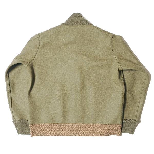 ウエアハウス WAREHOUSE ウールジャケット Lot 2233 A-1 WOOL JACKET アウター メルトン グリーン ミリタリー アメカジ ヴィンテージ メンズ 2025年 新作 | WAREHOUSE | 08