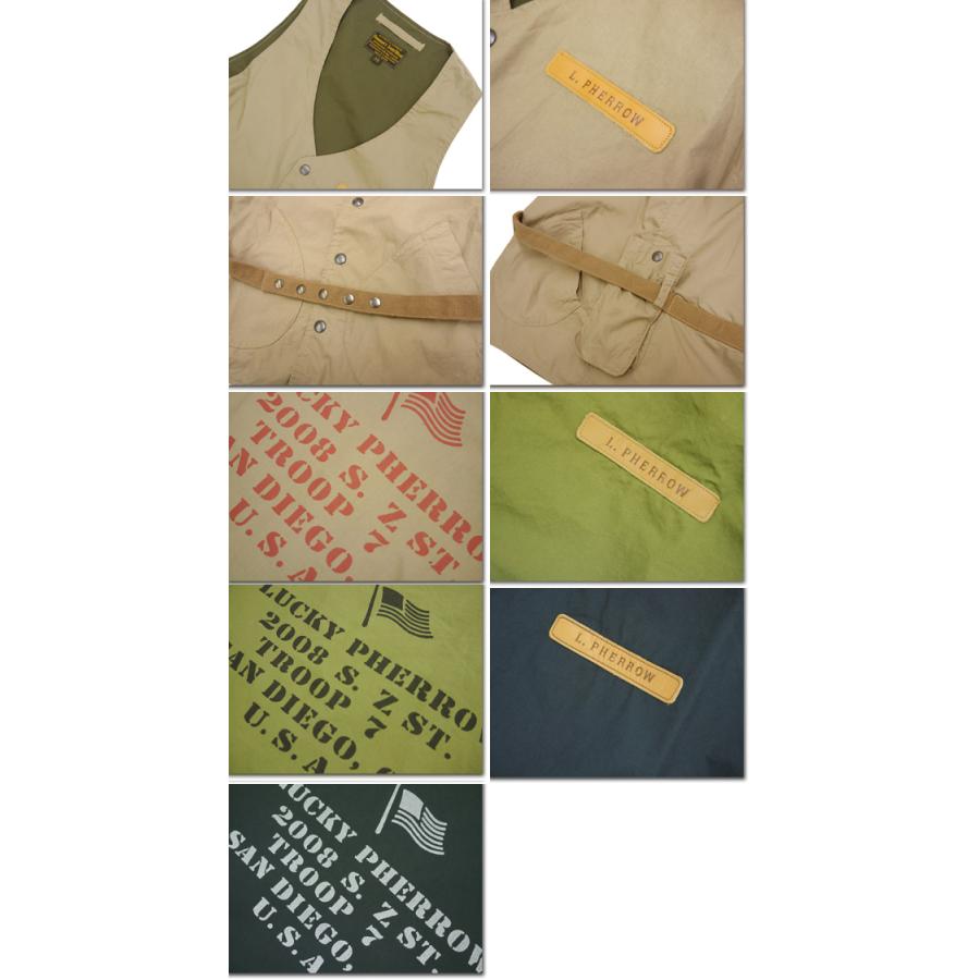 フェローズ　ベスト 楽天市場】PHERROW'S フェローズ ベスト 24S-100WV メンズ