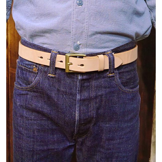 Pherrow's（フェローズ） レザーベルト PLB2-B ギャルソンベルト 国産