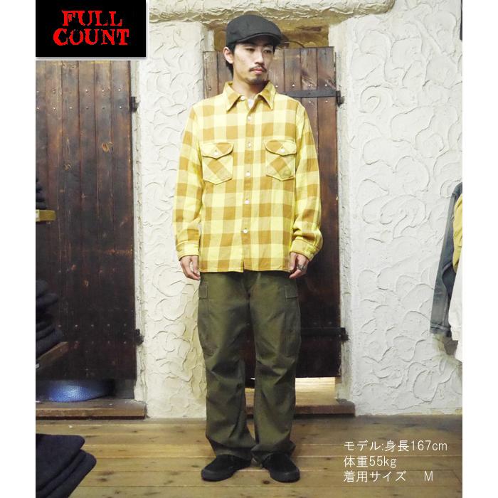 FULLCOUNT フルカウント FULL COUNT CPOシャツ ネルシャツ 4079-2 