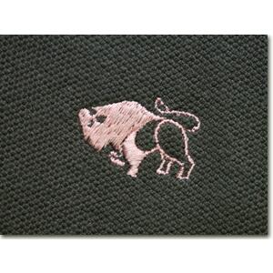 Pherrow's（フェローズ） ポロシャツ PPS1 半袖 コットン 鹿の子 刺繍
