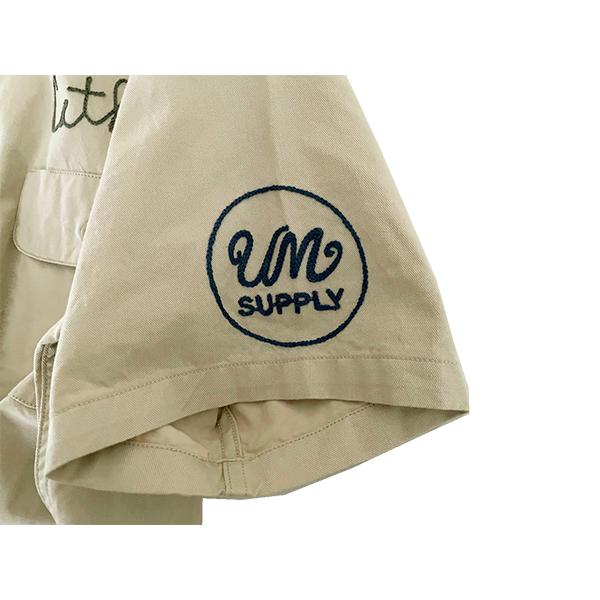 美品 PHERROW'S コットン ワークシャツジャケット ホワイト 16 Pherrow's フェローズ ワークシャツ 24S-PES1-E 半袖 コットン