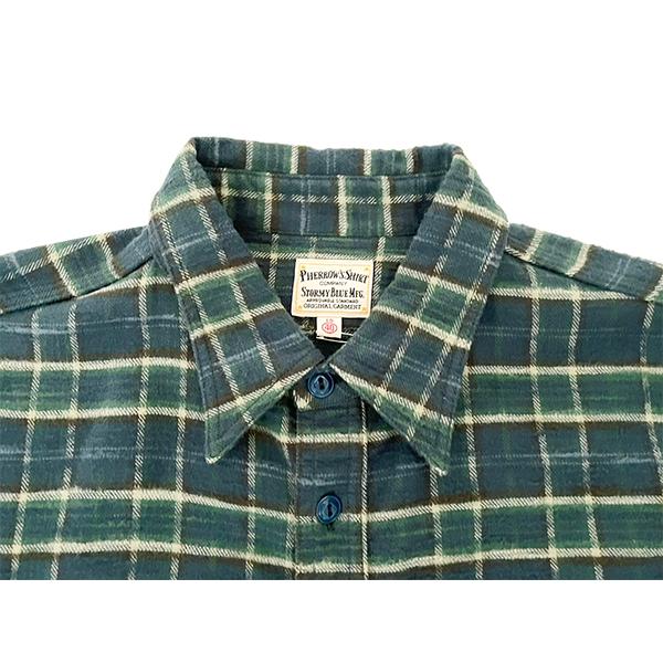 Pherrow's（フェローズ） ライトネルシャツ 24W-750WS-C チェック