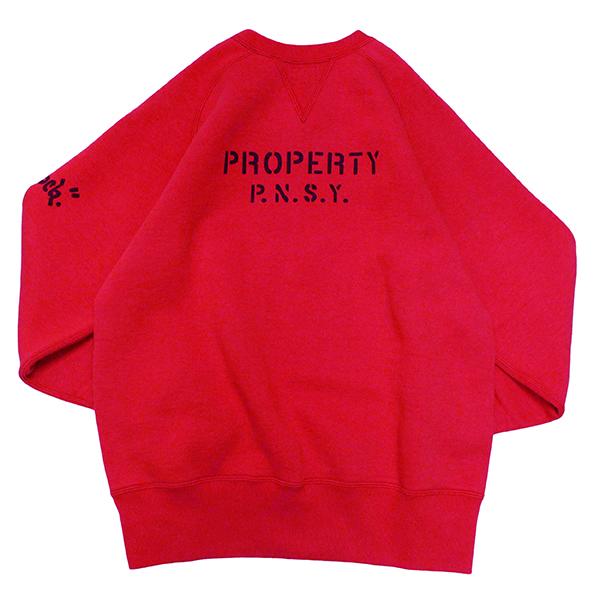 Pherrow's フェローズ 24W-PVSF1 フリーダムスリーブスウェット