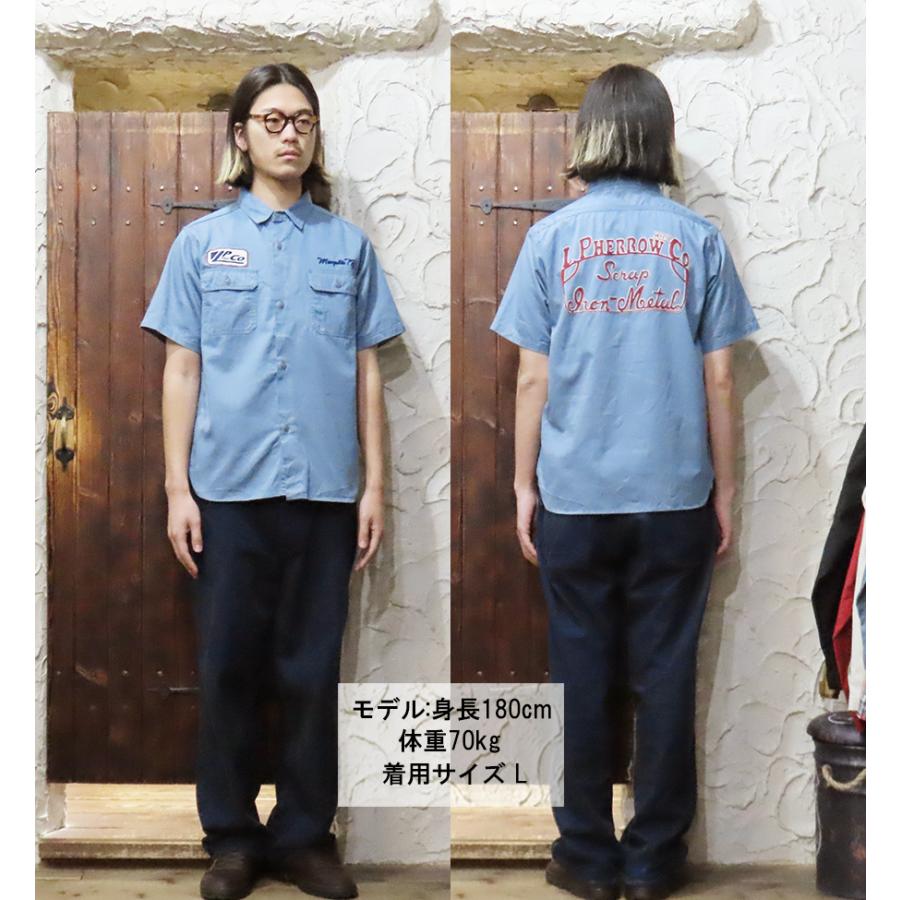 Pherrow's（フェローズ） カスタム ワークシャツ 25S-PCWS1-E 半袖