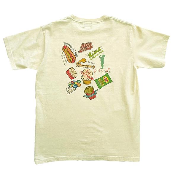 Pherrow's（フェローズ） Pherrow's Tシャツ 25S-PT17 American Food