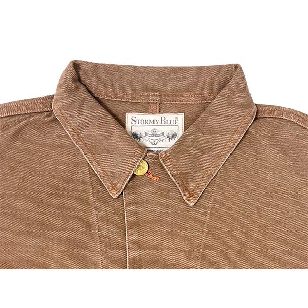 フェローズ Pherrow's ダック カバーオール 25W-560CA ワーク ジャケット ボールバイオ加工 フェード 帆布 ヴィンテージ アメカジ メンズ 2025年 秋冬 新作 | Pherrow's | 05