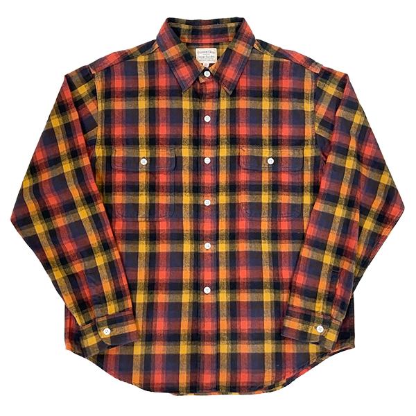 Pherrow's（フェローズ） ワークシャツ 25W-650WS-C チェック 起毛