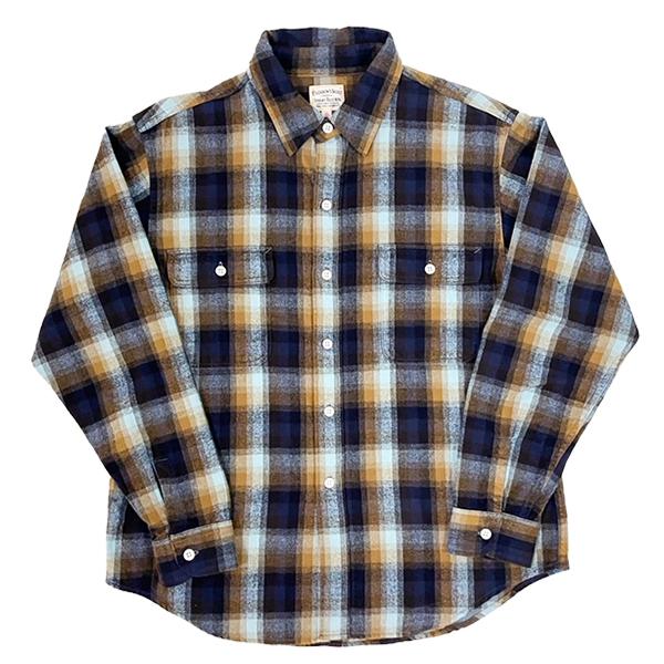 Pherrow's（フェローズ） ワークシャツ 25W-650WS-C チェック 起毛