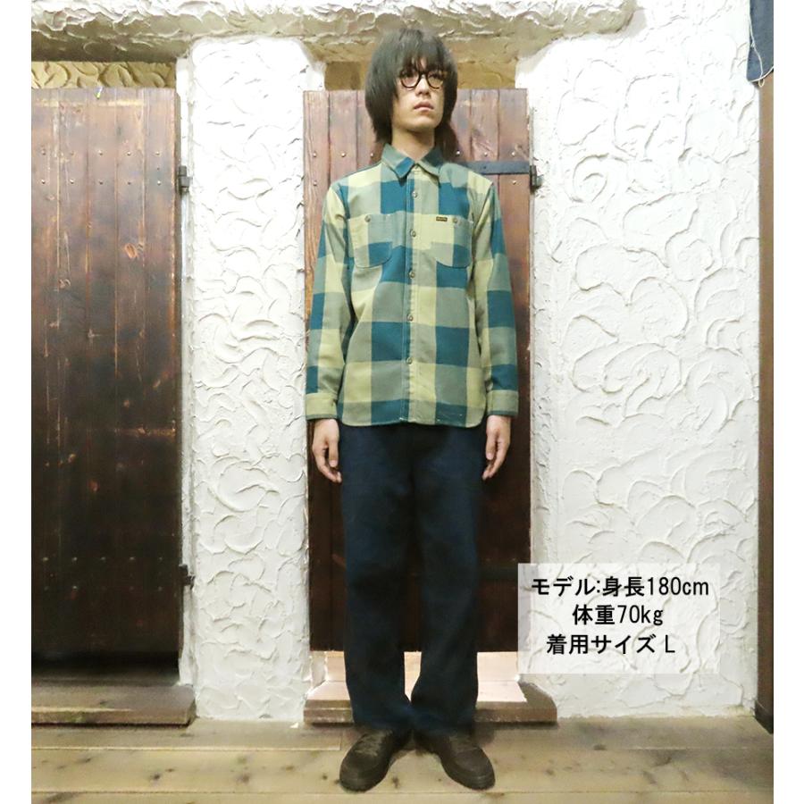 Pherrow's（フェローズ） ヘビーネル シャツ 25W-720WS-C チェック