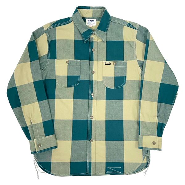 Pherrow's（フェローズ） ヘビーネル シャツ 25W-720WS-C チェック