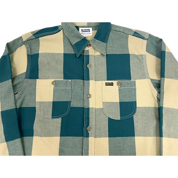 Pherrow's（フェローズ） ヘビーネル シャツ 25W-720WS-C チェック