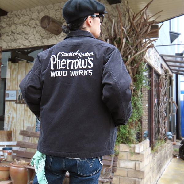Pherrow's（フェローズ） ジャケット 25W-PCCJ1-P 裏ボア コーデュロイ