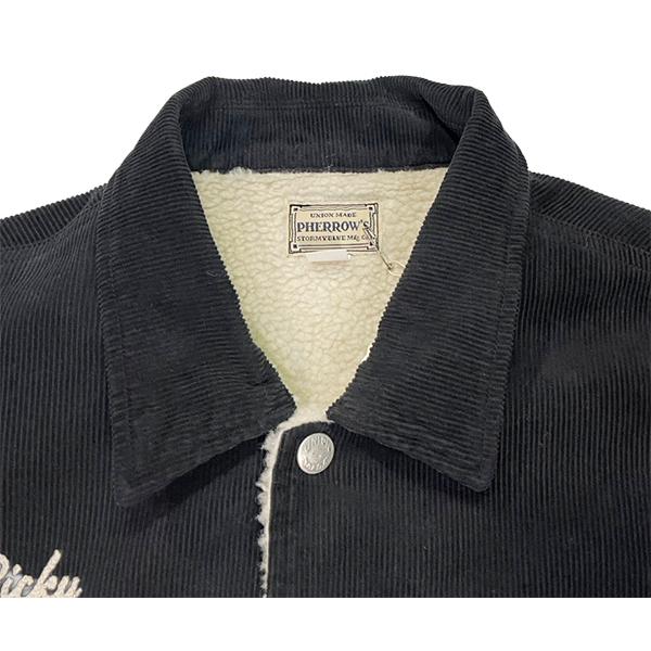 Pherrow's（フェローズ） ジャケット 25W-PCCJ1-P 裏ボア コーデュロイ
