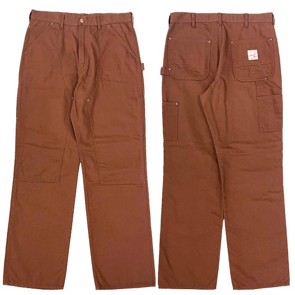 『フェローズ』ブラウン ワークパンツ Pherrow's（フェローズ） ダックパンツ 25W-PDNP1 ワークパンツ