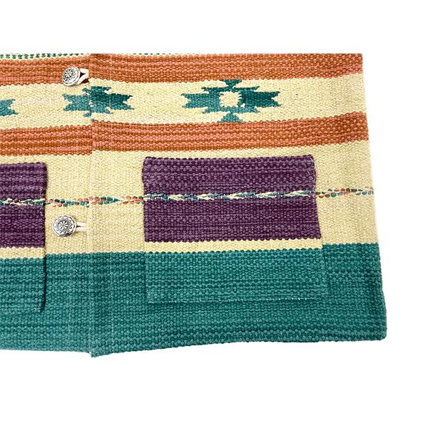 Pherrow's フェローズ ベスト 25W-PIV1 インド製 ダリ織