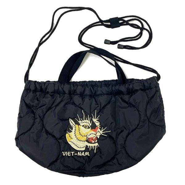 フェローズ Pherrow's スーベニアバッグ 25W-PSVB2 斜め掛け 2WAY 鞄 ベトナム ロゴ 中綿 キルティング アメカジ ショルダーストラップ メンズ 新作 2025年 | Pherrow's | 13